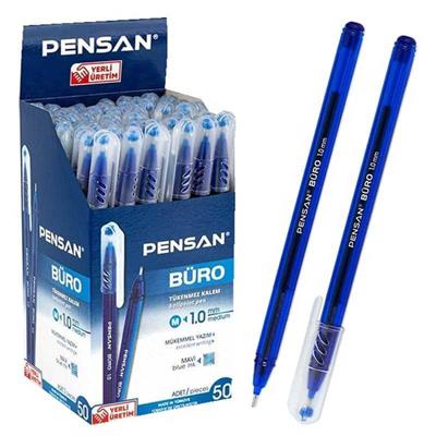 Pensan-Pensan Büro Tükenmez Kalem 1.0 mm 2270 Mavi