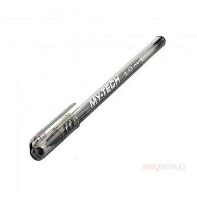 Pensan Tükenmez Kalem My-Tech 1.0 mm Siyah - Kutu - 25 Adet