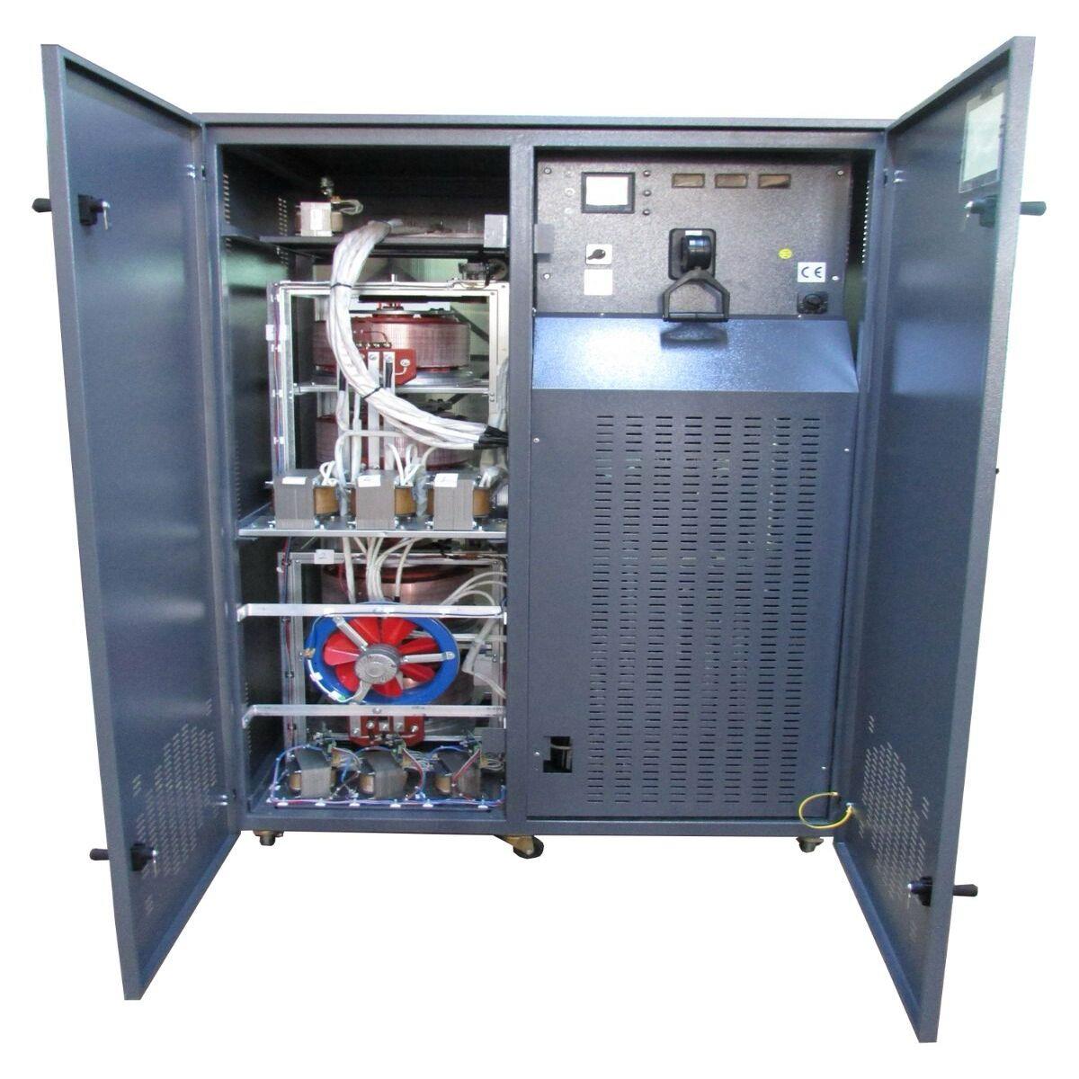 200 KVA Trifaze Tam Otomatik Servo Voltaj Regülatör Korumasız 275-450V