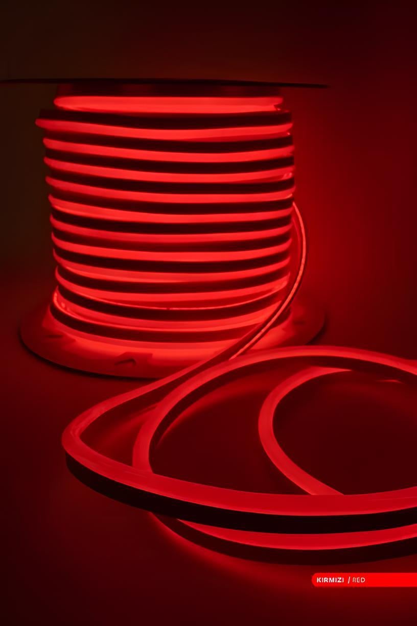 Ack 120 Led'li Neon Hortum Kırmızı Işık AS03-00504
