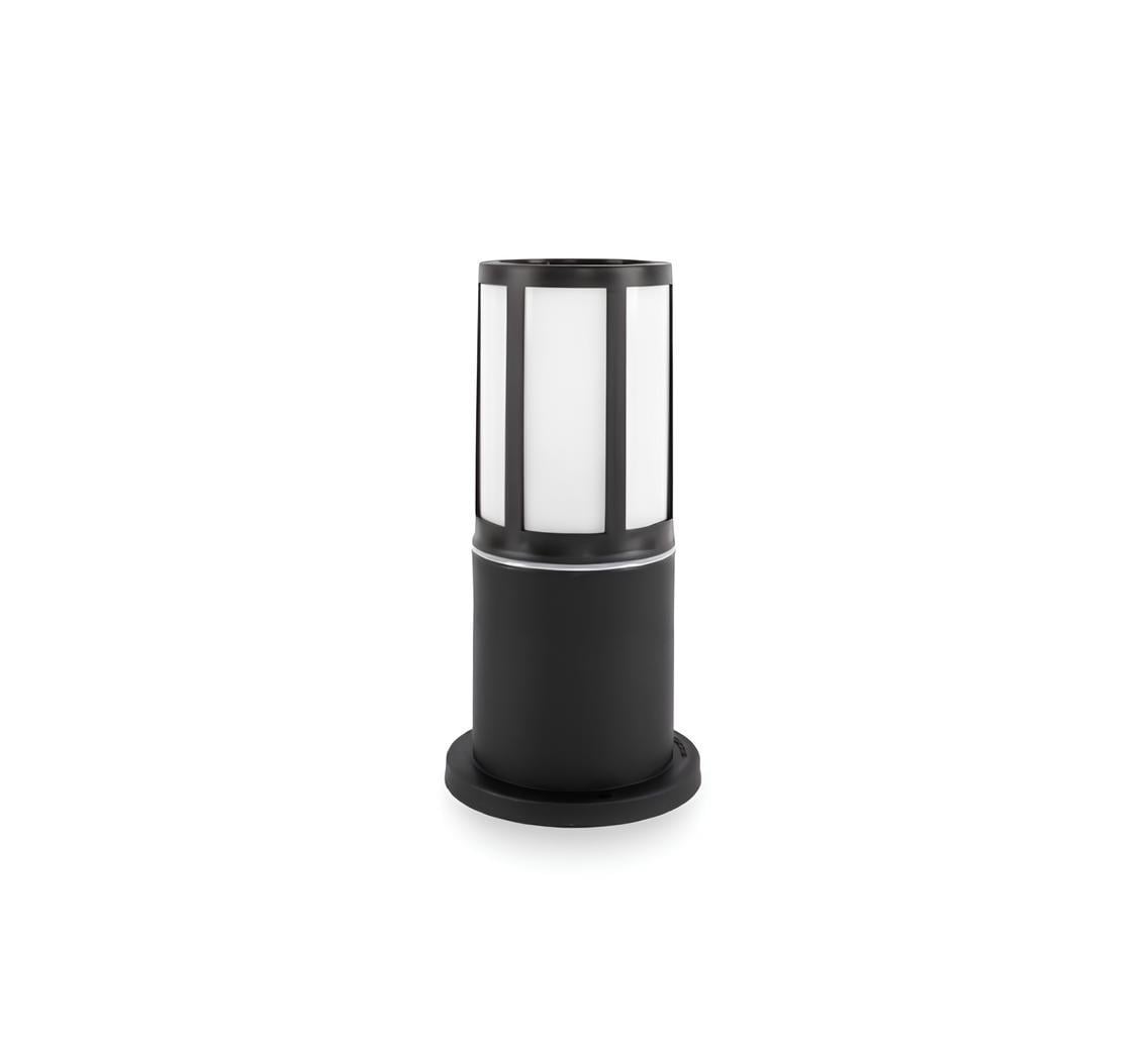 Ack 23 cm Troy Pc Bahçe Armatürü Siyah Kasa AG57-04121