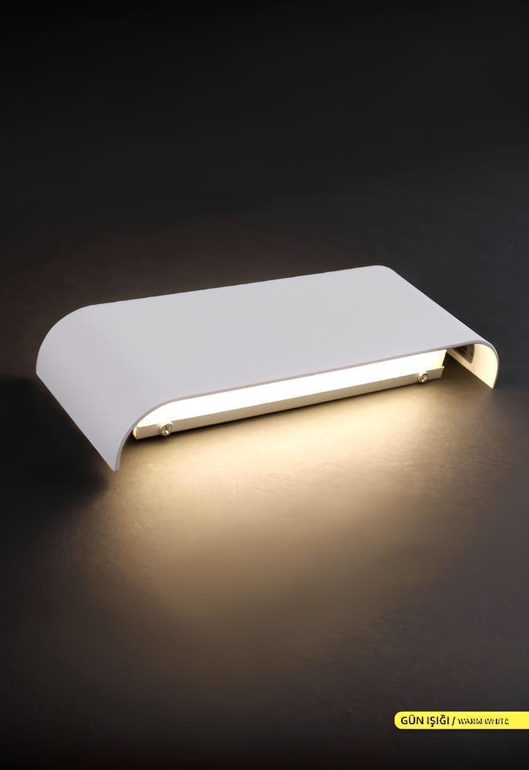 Ack 50x9 cm Led Duvar Apliği Beyaz Kasa Gün Işığı AH07-03700