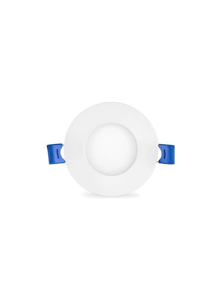 Ack 6 Watt Beyaz Kasa Sıva Altı Yuvarlak Led Panel Gün Işığı AP01-00600