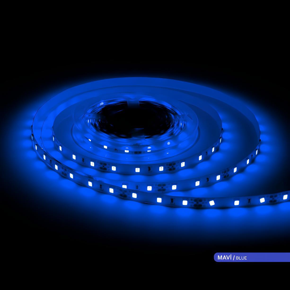 Ack 60 Led'li Şerit Led Mavi Işık AS01-00806