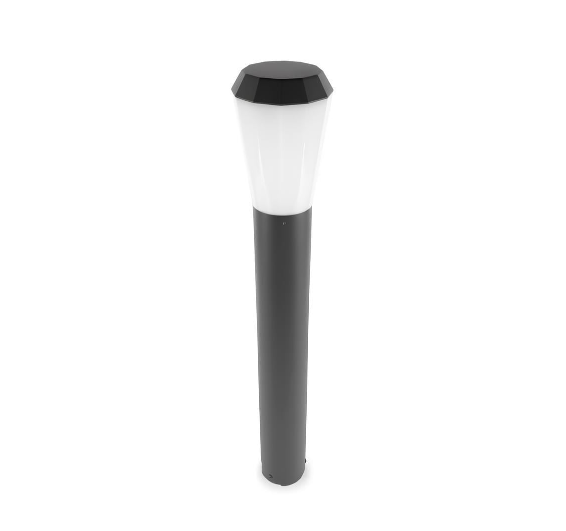 Ack 80 cm Comet Bahçe Armatürü Siyah Kasa AG36-00162