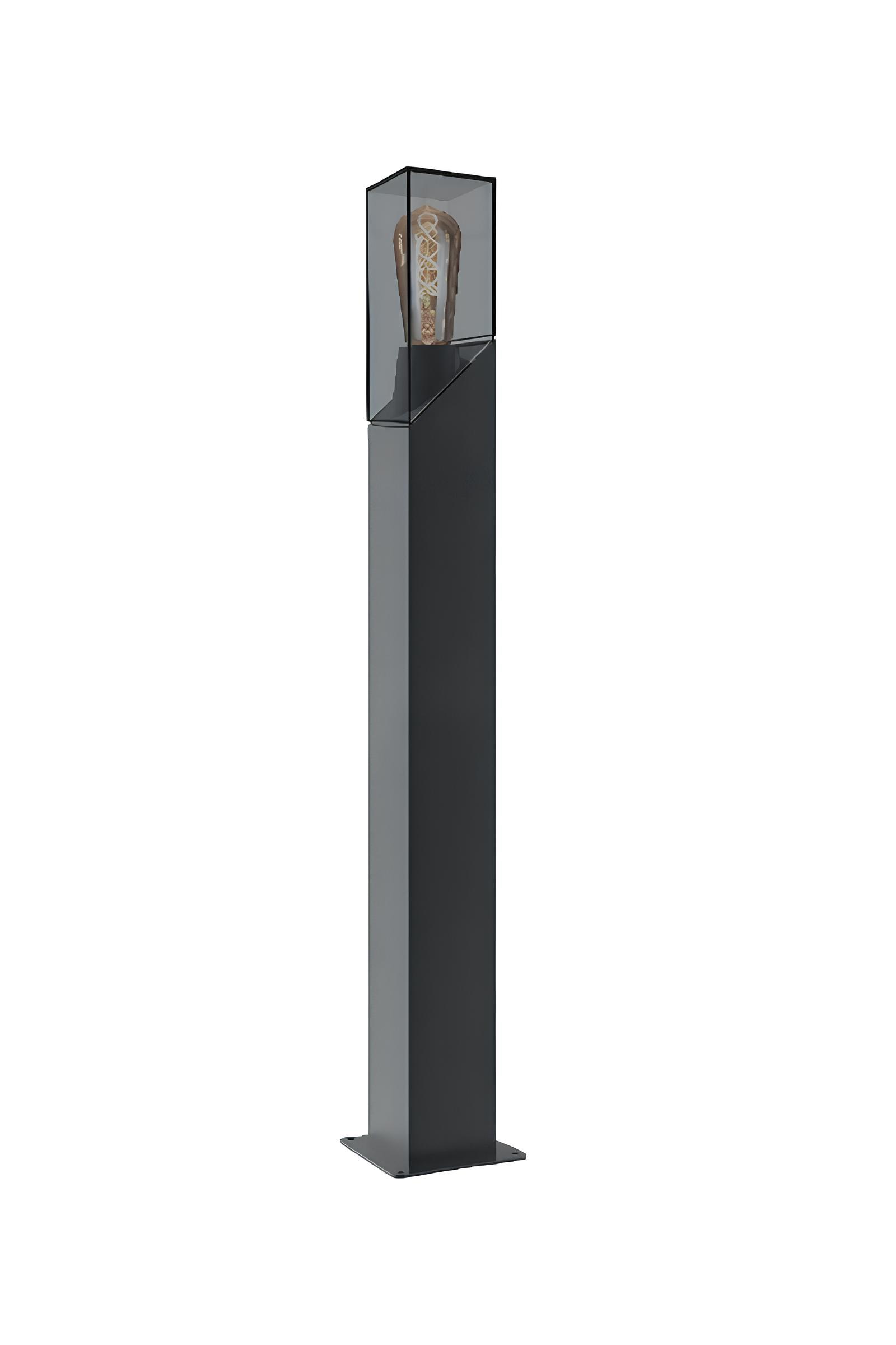 Ack 80 cm Karya Alüminyum Bahçe Armatürü Siyah Kasa AG36-00512