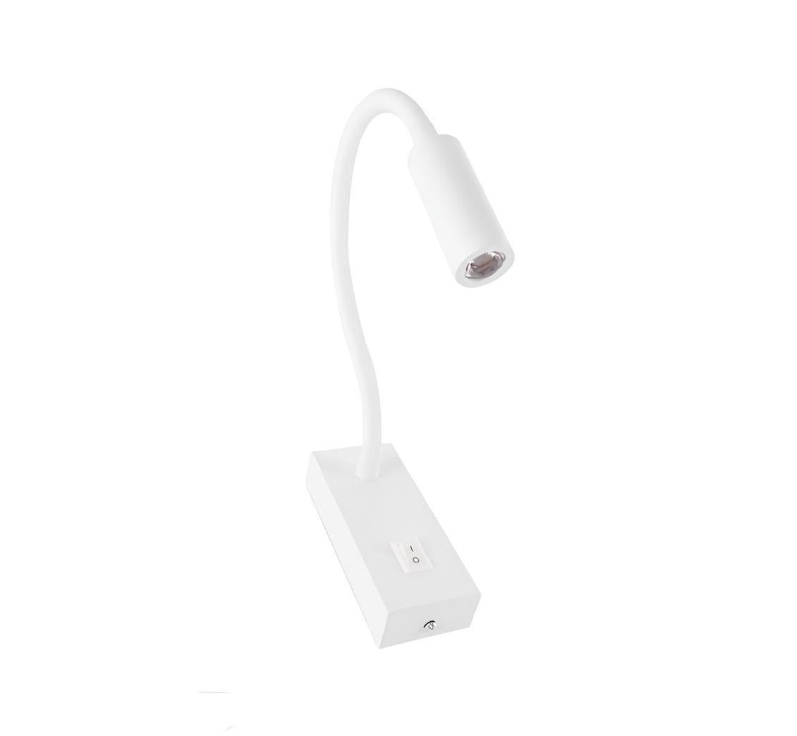 Ack Led Spiralli Aplik Beyaz Kasa Gün Işığı AH09-00300