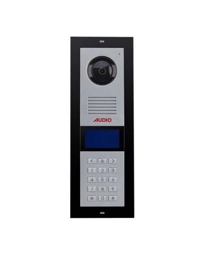 Audio 003005 Mekanik Butonlu Zil Paneli 4x16 Lcd Ekran Kart Okuyuculu