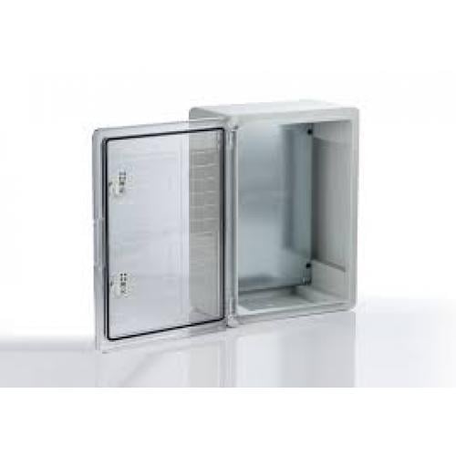 Çetsan 22x31x14 Abs Pano Şefaf Kapaklı Sac Tabanlı PŞ.02231