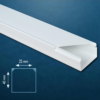 Çetsan 40 x 25 Kablo Kanalı EVL.4025
