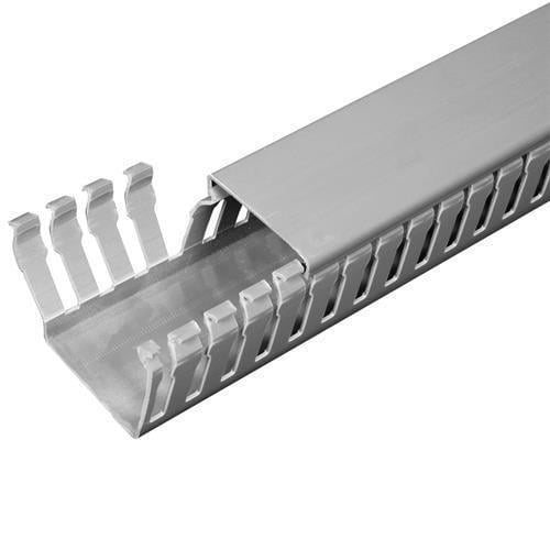 Çetsan 50 x 12 Delikli Kablo Kanalı Gri ÇETD.2525