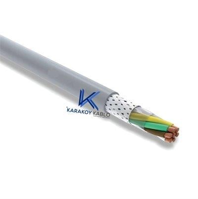Dörtler 2x1.00 Liycy Halogenfree Blendajlı Bakır Sinyal Kablosu