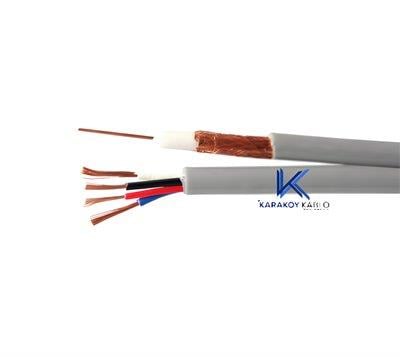 Dörtler Cctv 4+1 4x0.22 Cca Kamera Kablosu