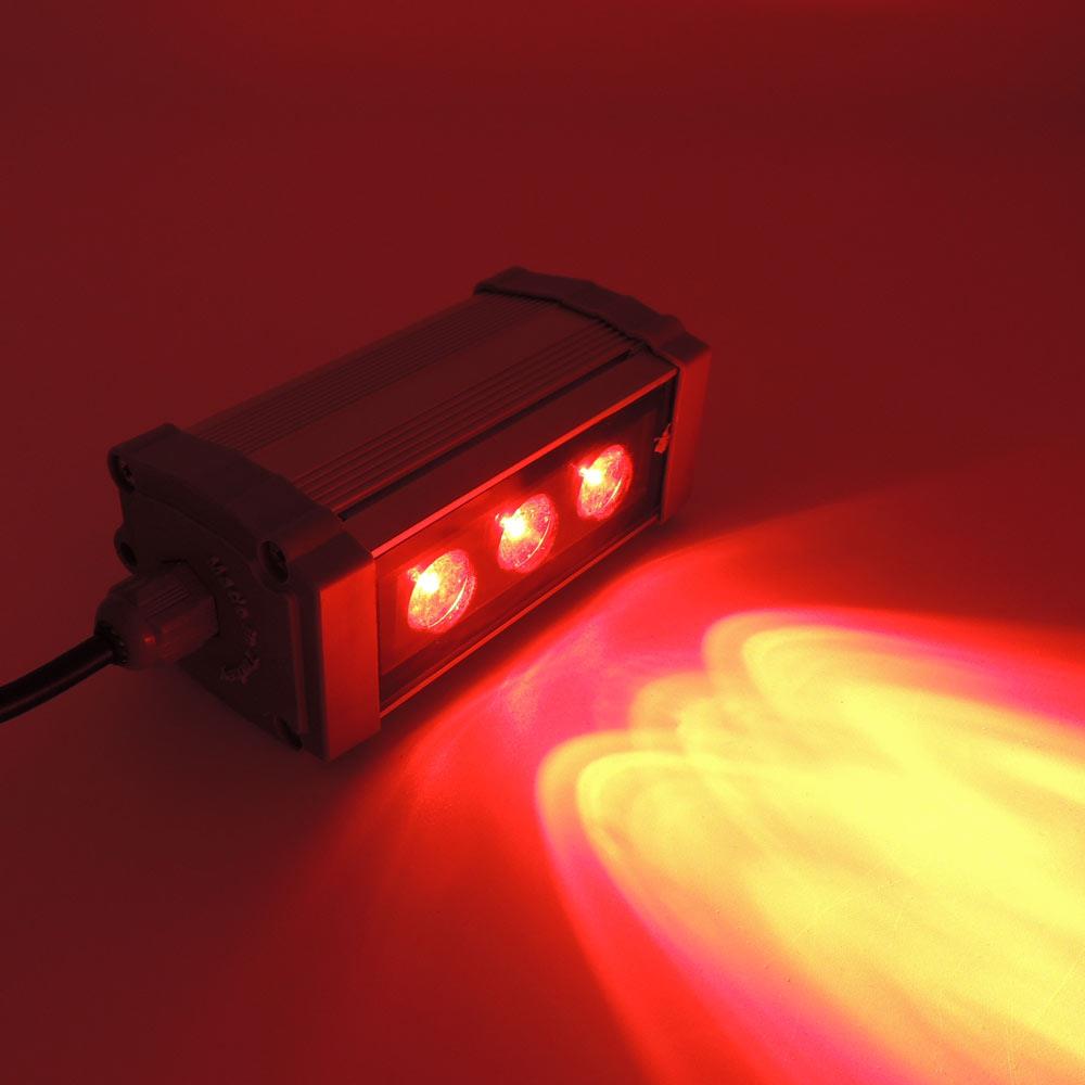 3 Watt 10 Cm Kırmızı Ledli Wallwasher