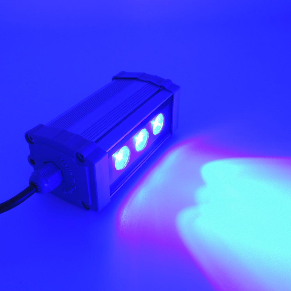 3 Watt  10 Cm Mavi Ledli Wallwasher