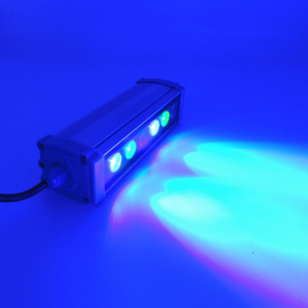 6 Watt 20 Cm RGB Ledli Wallwasher