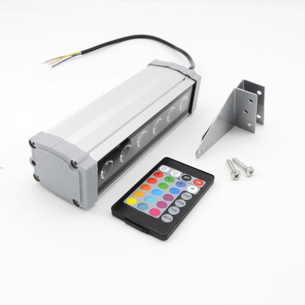 6 Watt 20 Cm RGB Ledli Wallwasher