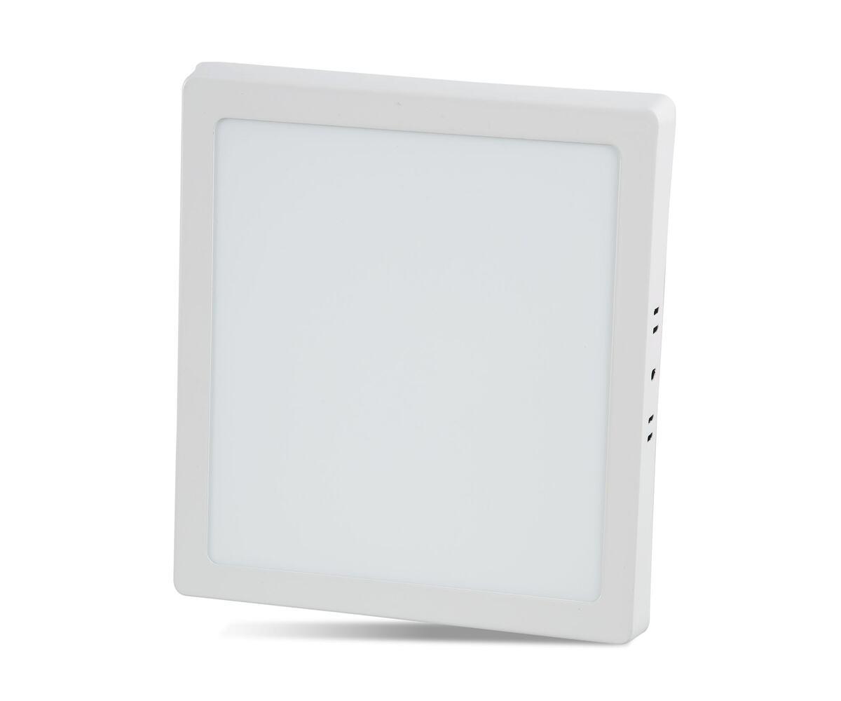 Noas 24W Sıva Üstü Kare Panel Led Beyaz Işık Beyaz Kasa YL15-2400