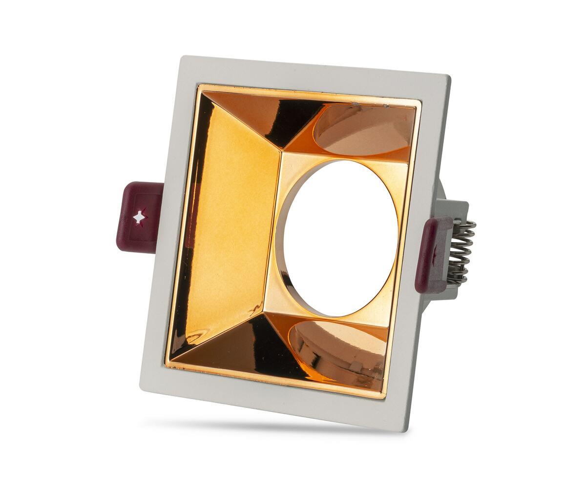 Noas Aras Kare Dekoratif Boş Kasa Beyaz-Rose YL60-3402