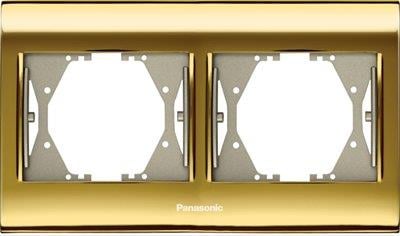 Panasonic Thea Blu Gold İkili Çerçeve