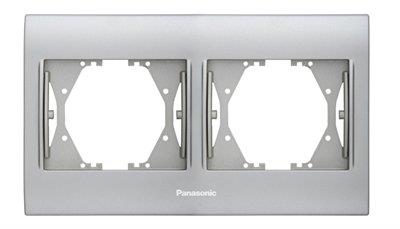 Panasonic Thea Blu Krom Mat İkili Çerçeve