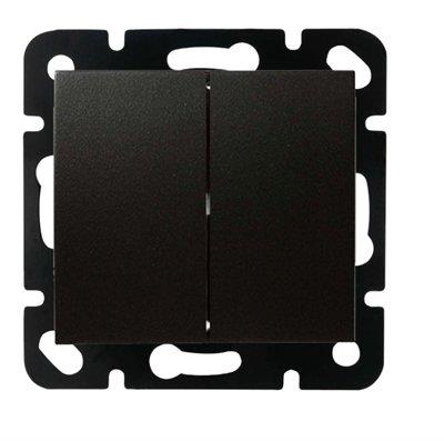 Panasonic Thea Blu Siyah Komütatör Çerçevesiz