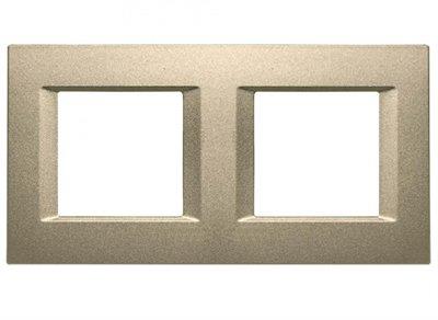 Panasonic Thea Optima Bronz İkili 2x2 mm Çerçeve 