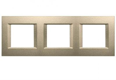 Panasonic Thea Optima Bronz Üçlü 3x2 mm Çerçeve 