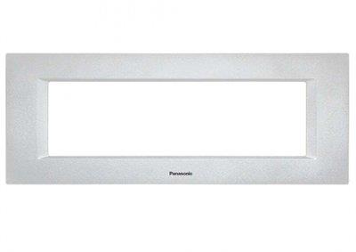 Panasonic Thea Optima Metalik Beyaz Tekli 7 mm Çerçeve 