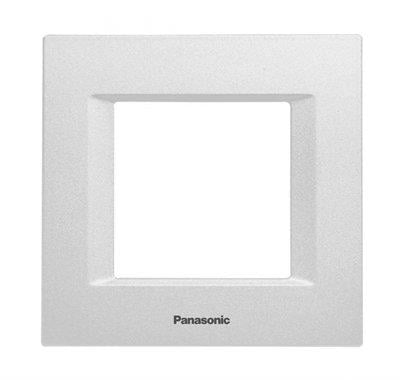 Panasonic Thea Optima Metalik Beyaz Tekli 2 mm Çerçeve 