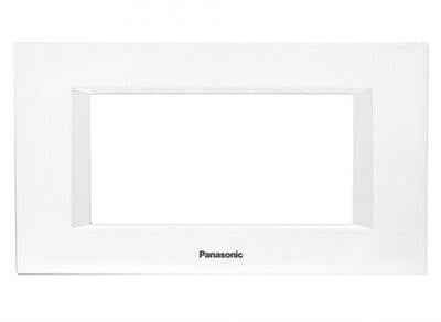 Panasonic Thea Optima Opak Beyaz Tekli 4 mm Çerçeve 