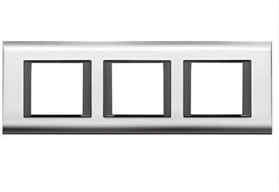 Panasonic Thea Sistema Chrome Füme Üçlü 3x2 mm Çerçeve 