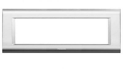 Panasonic Thea Sistema Chrome Metalik Beyaz Tekli 7 mm Çerçeve 