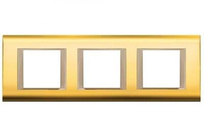 Panasonic Thea Sistema Gold Dore Üçlü 3x2 mm Çerçeve 