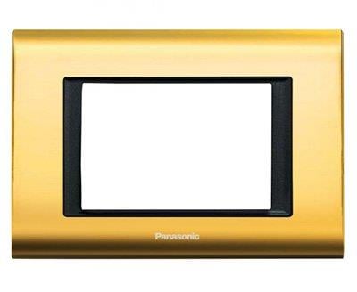 Panasonic Thea Sistema Gold Siyah Tekli 3 mm Çerçeve 