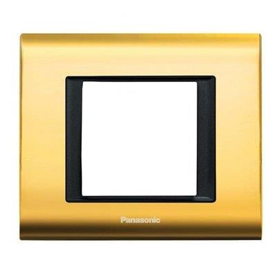 Panasonic Thea Sistema Gold Siyah Tekli 2 mm Çerçeve 
