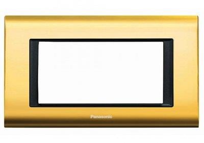 Panasonic Thea Sistema Gold Siyah Tekli 4 mm Çerçeve 