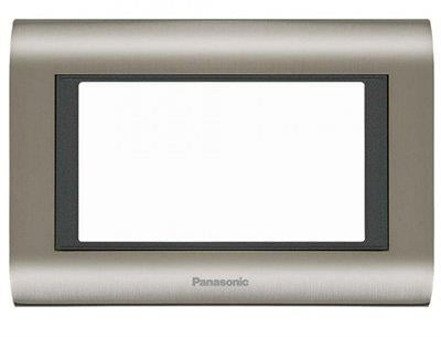 Panasonic Thea Sistema Inox Füme Tekli 3 mm Çerçeve 