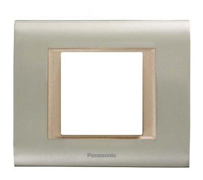 Panasonic Thea Sistema Inox Mat Metalik Dore Tekli 2 mm Çerçeve 