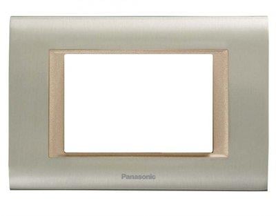 Panasonic Thea Sistema Inox Mat Metalik Dore Tekli 3 mm Çerçeve 