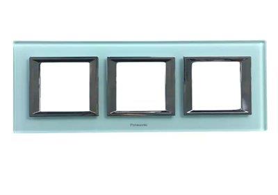 Panasonic Thea Ultima Cam Açık Yeşil Üçlü 3x2 mm Çerçeve 
