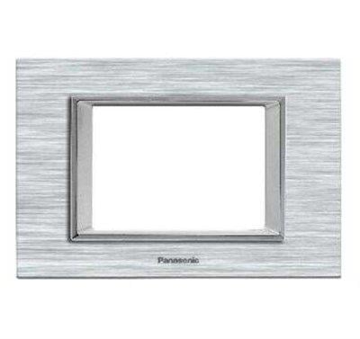 Panasonic Thea Ultima Eloxal Gümüş Tekli 4 mm Çerçeve 