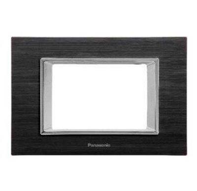 Panasonic Thea Ultima Eloxal Siyah Tekli 4 mm Çerçeve 