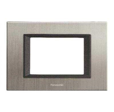 Panasonic Thea Ultima Metalik Inox Tekli 4 mm Çerçeve 