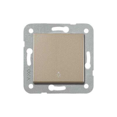 Viko Novella Bronz Light Anahtarı Çerçeveli