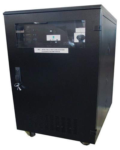 15 KVA Trifaze Tam Otomatik Servo Voltaj Regülatör Korumalı 275-450V