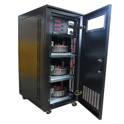 30 KVA Trifaze Tam Otomatik Servo Voltaj Regülatör Korumasız 200-400V
