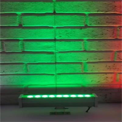 9 Watt 30 Cm Yeşil Ledli Wallwasher