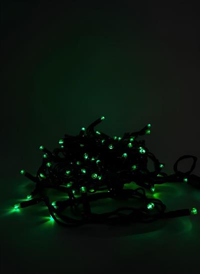Ack 100 Ledli Seri Eklenebilir Süsleme Led Yeşil Işık AS90-00105