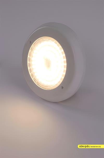 Ack 12V Sıva Üstü Flat Slim Led Havuz Armatürü Gün Işığı AH08-03600